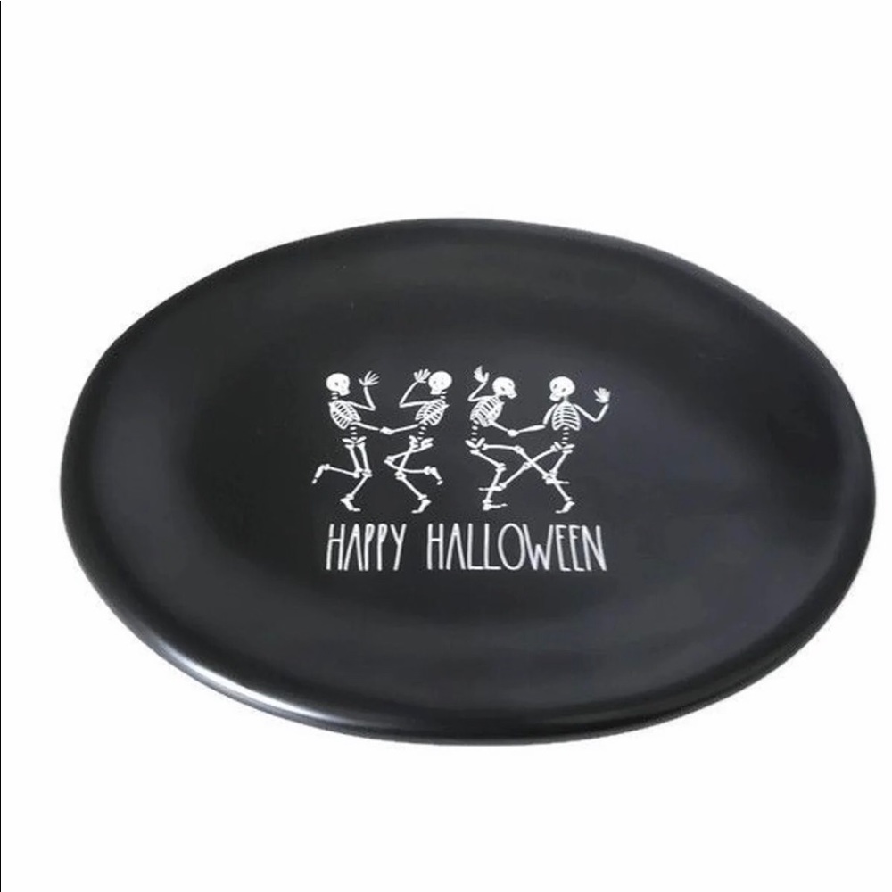 Rae Dunn Dancing Skeleton Ovals